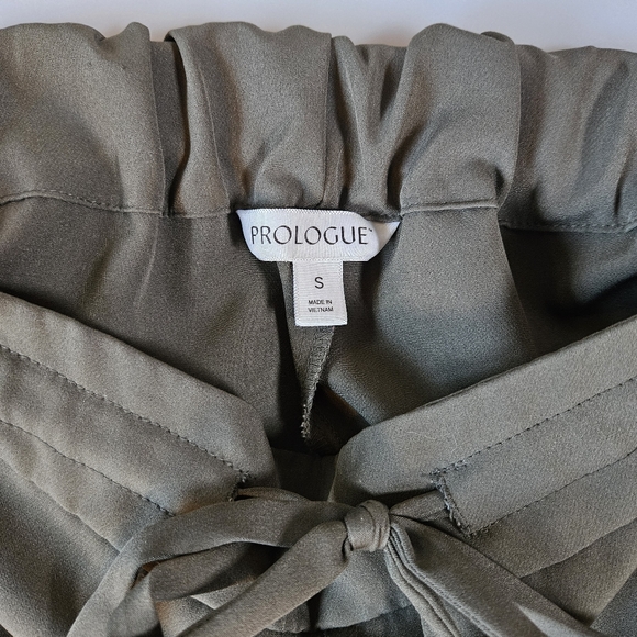 Prologue Dressy Olive-Sage Green Joggers - Sz S - Picture 5 of 6